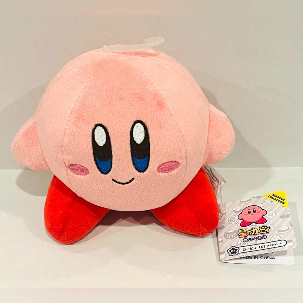 Nintendo Kirby Of The Stars All Star Collection 5” Stuffed Plush NWT